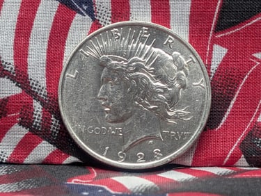 1923 Peace Dollar 90% Silver.