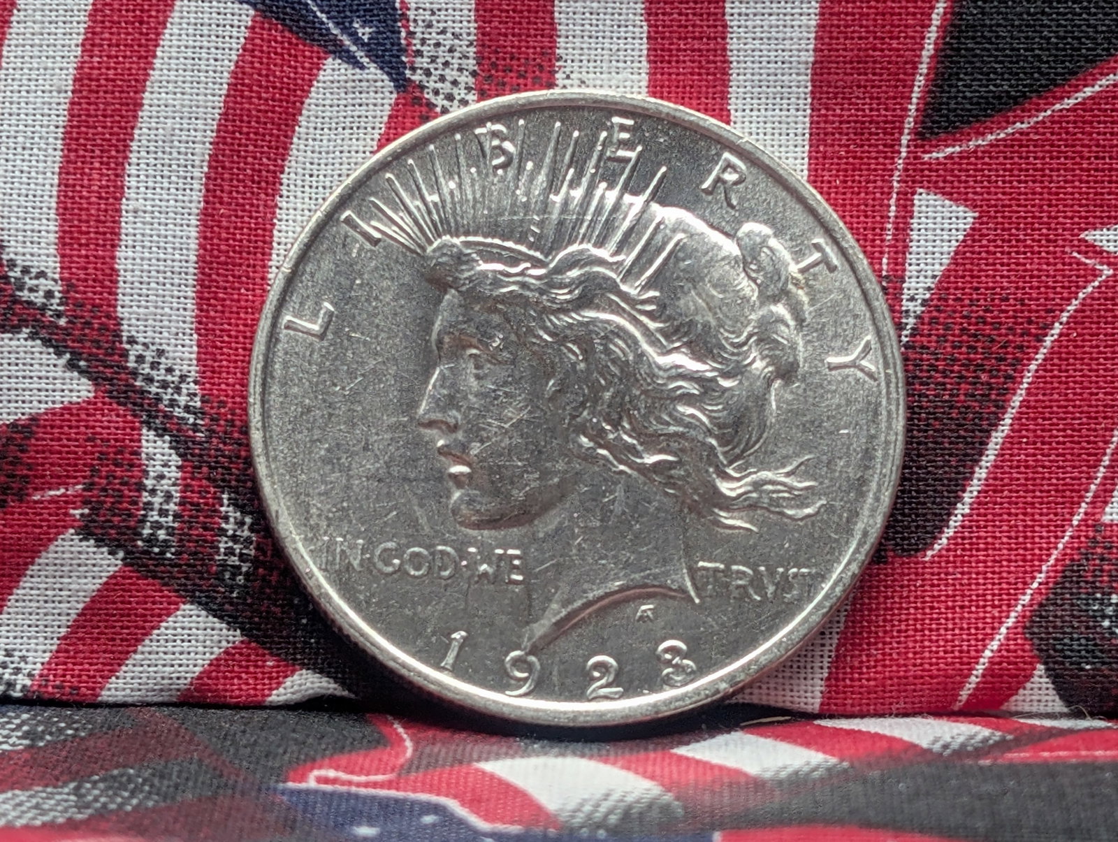 1923 Peace Dollar 90% Silver.: 1923 Peace Dollar 90% Silver.