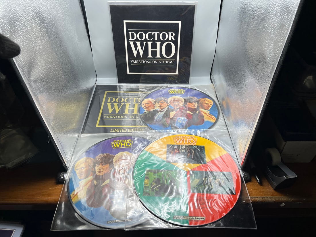 Doctor Who Lot of 5 Vinyl Records - Picture Discs, Variations on A Theme (1 of 8)