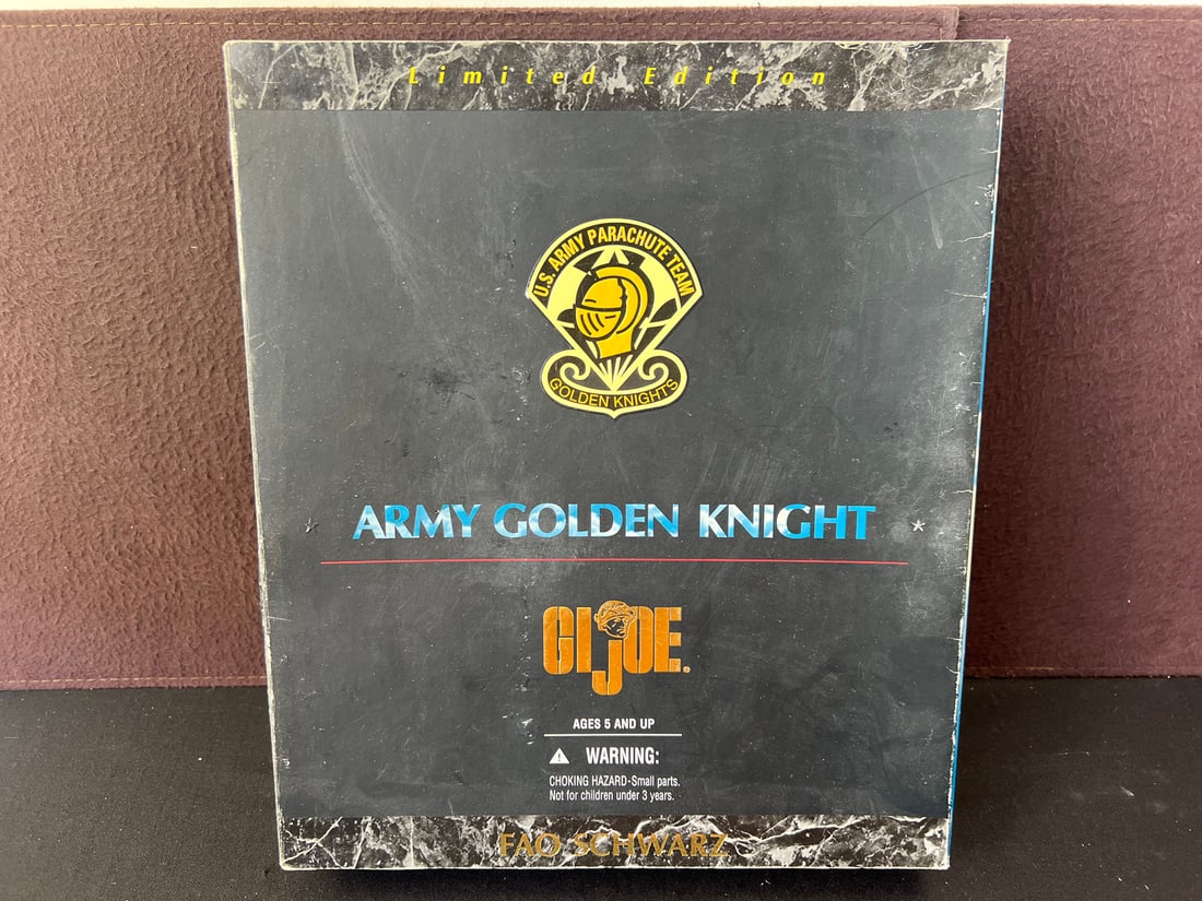 1997 Hasbro Kenner GI Joe FAO Schwarz US Army Parachute Team Golden Knight Limited Edition Figure In (1 of 5)