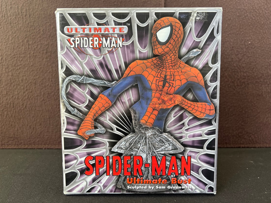 2002 Diamond Select Ultimate Spider-Man Ultimate Bust Special Edition #83/500 - Still Sealed in Box (1 of 4)