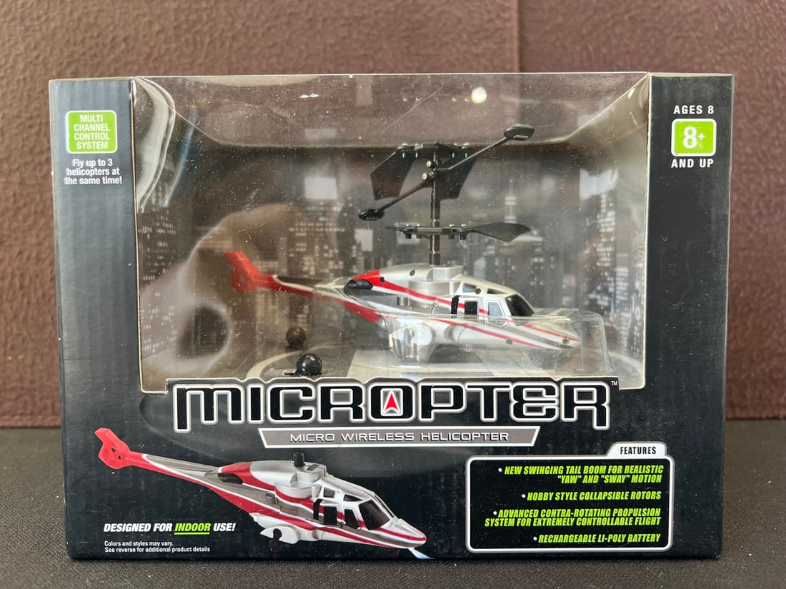Micropter Micro Wireless Helicopter Sealed in Box (1 of 3)