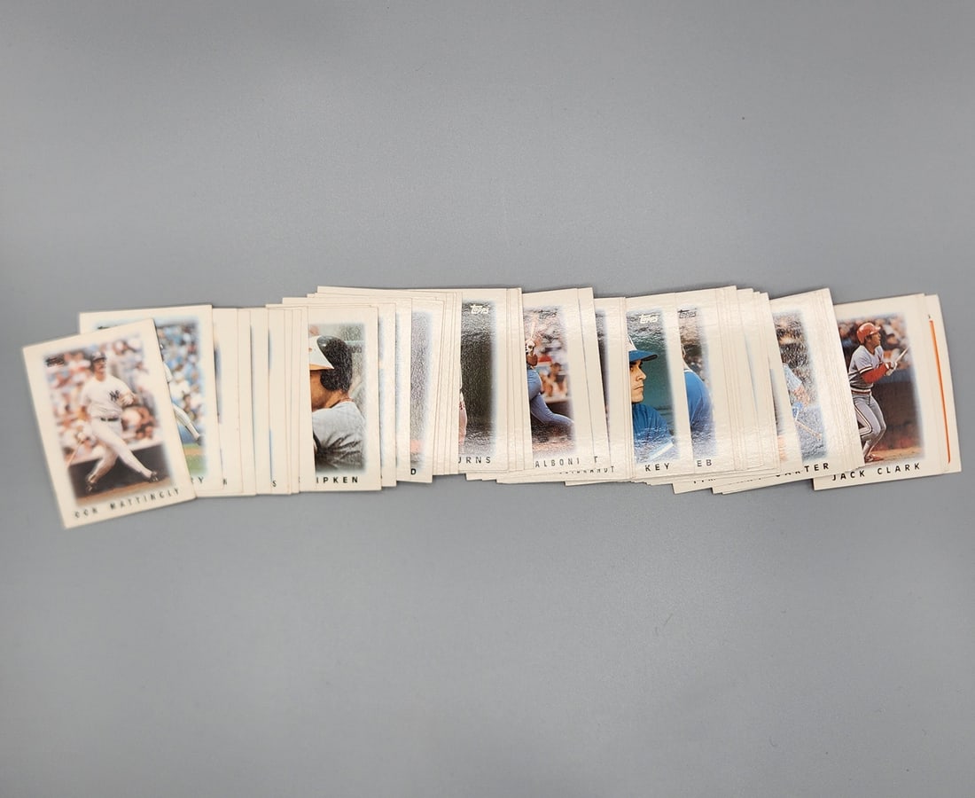 1986 Topps Mini Leaders Complete Set 1-66 - Many HOFers