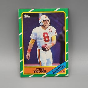1986 Topps Steve Young #374 Rookie HOF