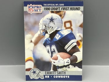 1990 Pro Set Emmitt Smith RC #685