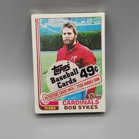 1982 Topps Baseball Unopened Cello Pack