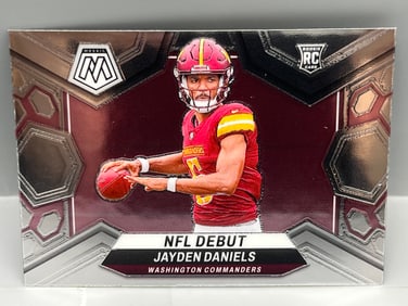 2024 Panini Mosaic Jayden Daniels NFL Debut RC #272