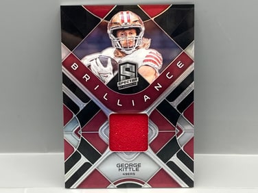 2023 Panini Spectra George Kittle Brilliance Relic #/99