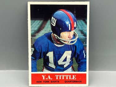 1964 Philadelphia Y.A. Tittle #124