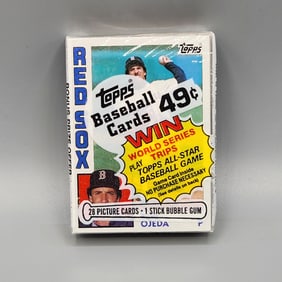 1984 Topps Baseball Unopened Cello Pack