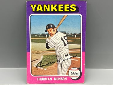 1975 Topps Thurman Munson #20
