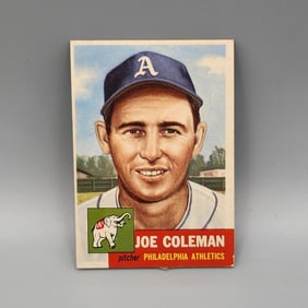 1953 Topps Joe Coleman #279 Tough High Number