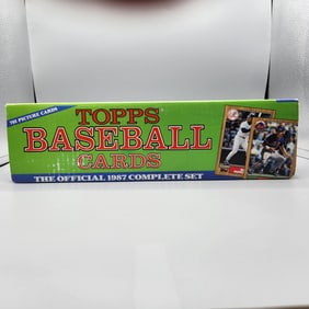 1987 Topps Baseball Factory Set - Bonds, Larkin, Jackson Rookies