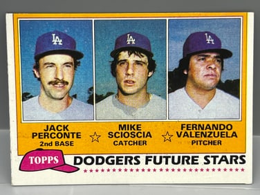 1981 Topps Fernando Valenzuela RC #302