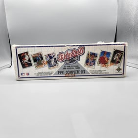 1991 Upper Deck Sealed Baseball Factory Set - Chipper Jones RC