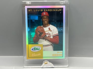 2002 eTopps Bob Gibson Classic #ETC7 - Sealed In Mag