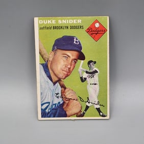 1954 Topps Duke Snider #32 HOF