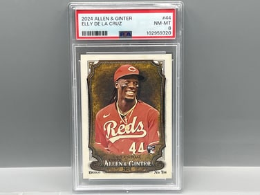2024 Allen & Ginter Elly De La Cruz RC #44 PSA NM-MT 8