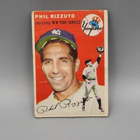 1954 Topps Phil Rizzuto #17 HOF