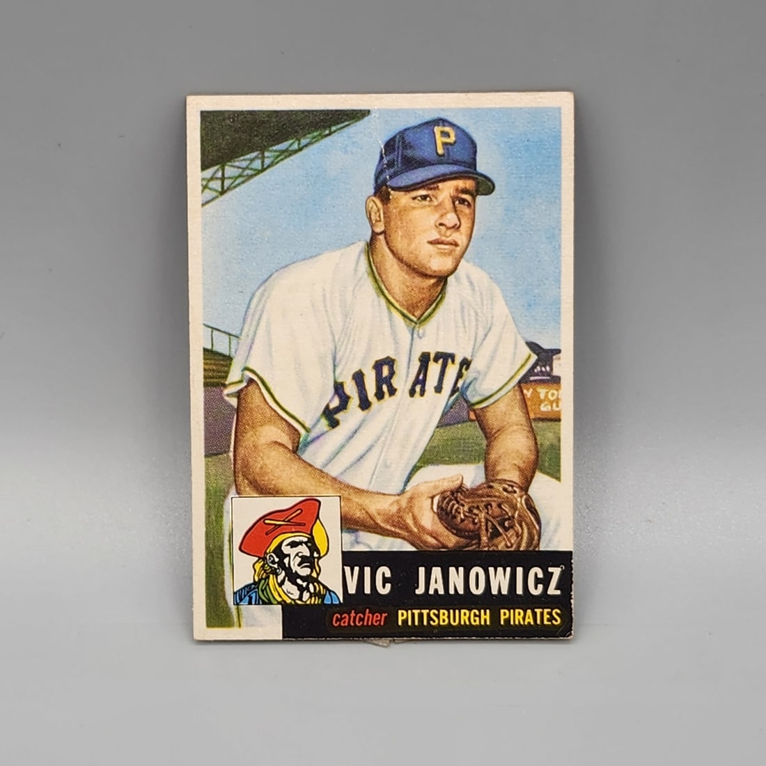 1953 Topps Vic Janowicz #222 Short Print High Number - Tough: 1953 Topps Vic Janowicz #222 Short Print High Number - Tough