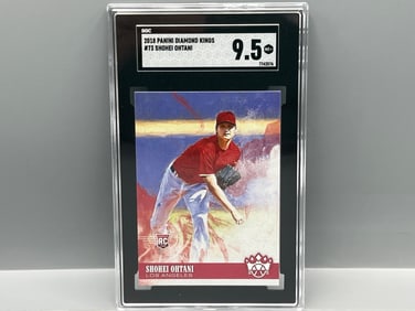 2018 Panini Diamond Kings Shohei Ohtani RC #73 SGC Mint+ 9.5