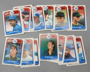 1989 Topps Baseball Capn Crunch Complete Set