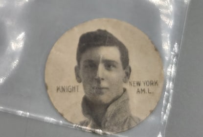 1909 E254 Colgans Chip Stars Of The Diamond Jack Knight - Scarce Issue