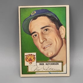 1952 Topps Fred Hutchinson #126