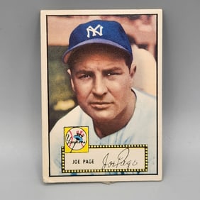 1952 Topps Joe Page #48