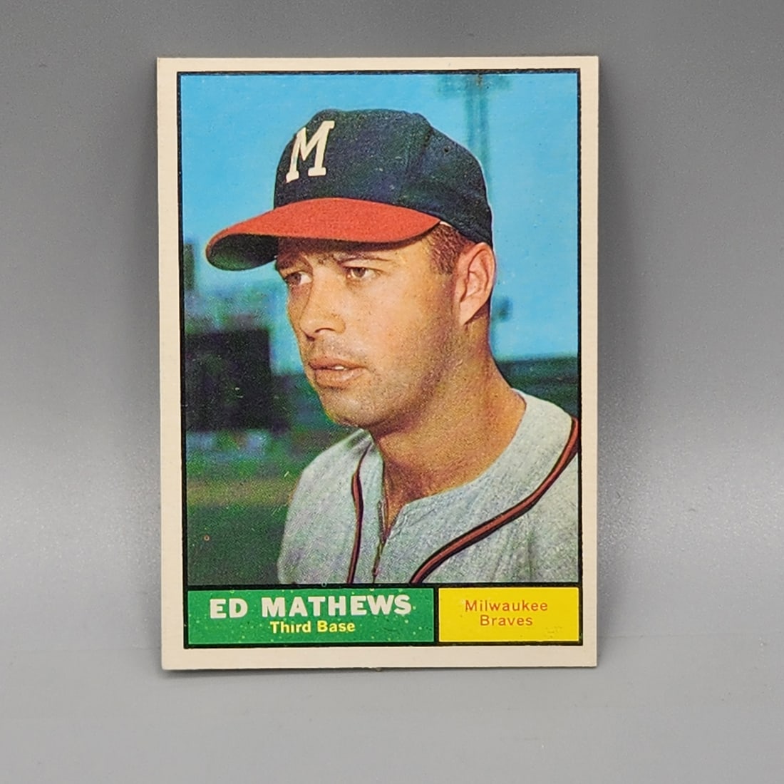 1961 Topps Ed Mathews #120 HOF Sharp (1 of 2)