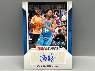 2024-25 Panini Hoops Adam Flagler Great Significance RC Auto #GS-AFT