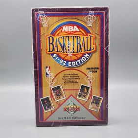 1991-92 Upper Deck Sealed Basketball Wax Box