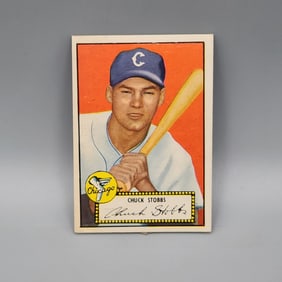 1952 Topps Chuck Stobbs #62