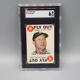 1968 Topps Game Al Kaline #27 SGC 6 HOF