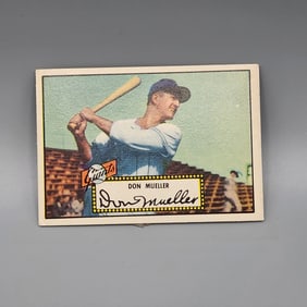 1952 Topps Don Mueller #52