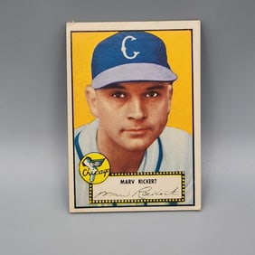 1952 Topps Marv Rickert #50