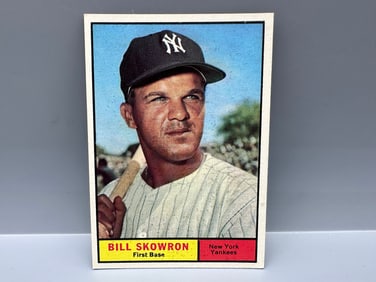1961 Topps Moose Skowron #371 Short Print