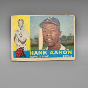 1960 Topps Hank Aaron #300 HOF