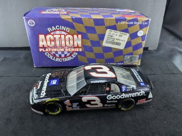 Action Platinum Series 1998 Monte Carlo Die Cast 1/24 Scale Stock Car Dale Earnhardt #3 Good wrench