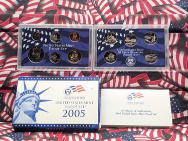 2005-S U.S. Mint Proof Set In OGP With COA