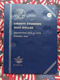 "Empty' Whitman Liberty Standing Half Dollar (AKA) Walking Liberty Half Dollar