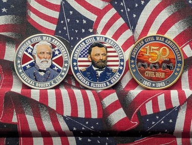 Civil War Anniversary Challenge Coins