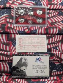 2006-S U.S. Mint Silver State Quarters Proof Set