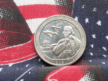 2021-S "Proof" Tuskegee Airman NP Quarter