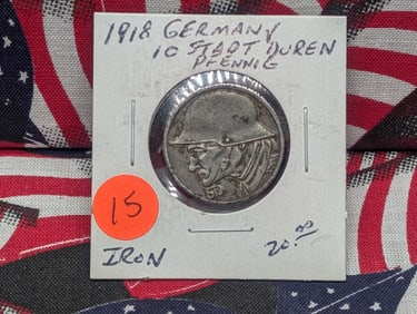 1918 Germany (Duren) 10 Pfennig Notgeld, “STADT DÜREN 1918.?? WWI emergency issue. KM#NUN, J.30.