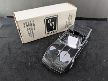 Ertl AMT 1995 Corvette Convertible Black