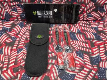 Zombie Survival Gear Knifes with Sheath
