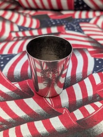 Small German Sterling Silver shot cup