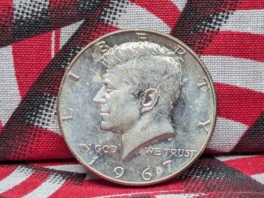 1967 Kennedy 50c. 40% Silver, UNC