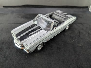 1971 Chevrolet Chevelle SS 454 Die Cast Car in Display Case